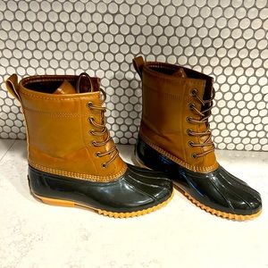 SPORTO Original Duck Boots Ariel All Weather Good Condition Size 7